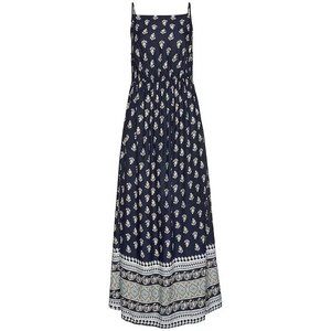 Vivance Sustainable Printed Maxi Dress Navy Blue size 6